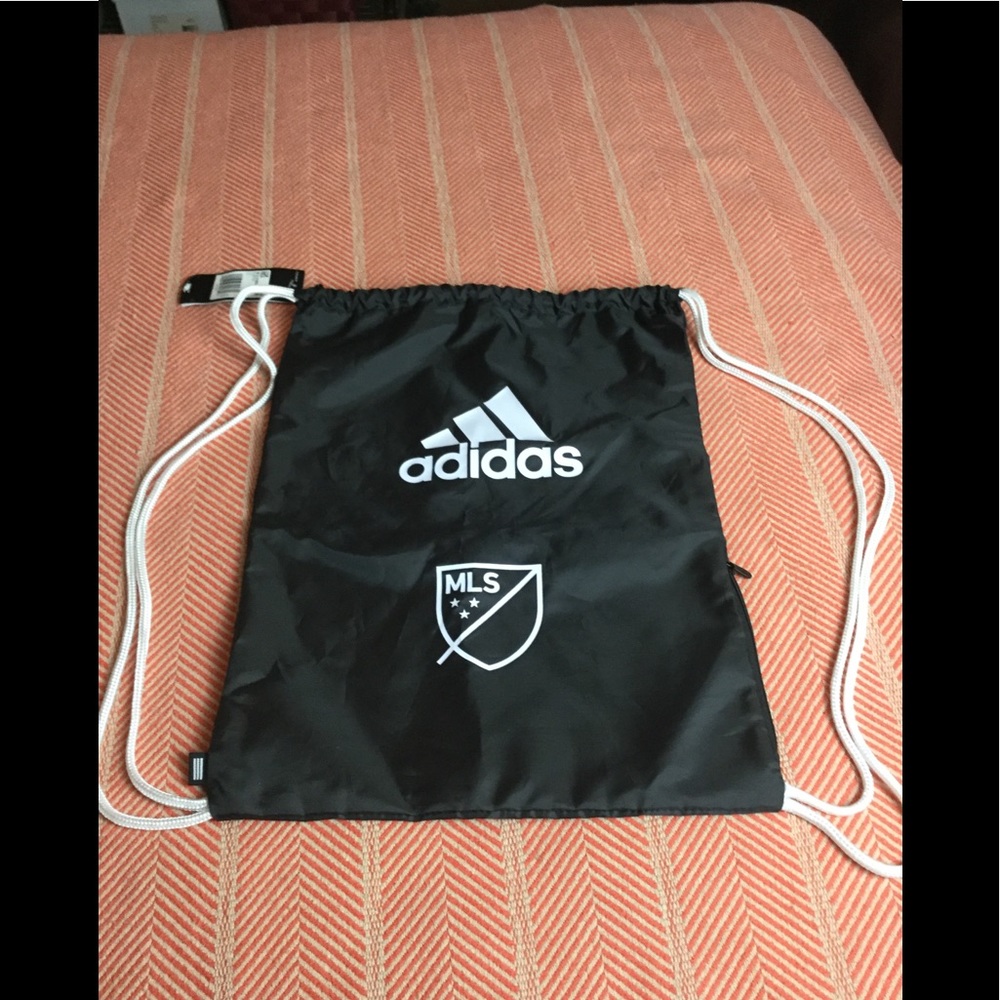 Adidas nylon black backpack